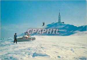 Postcard Modern Belles Images of Provence summit of Mont Ventoux (1912 m) in ...