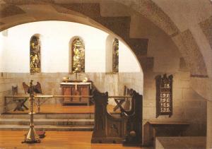 uk4779 castle drogo the chapel uk