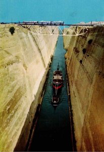 Corinth Canal / Greece / Postcard / Unused Vintage