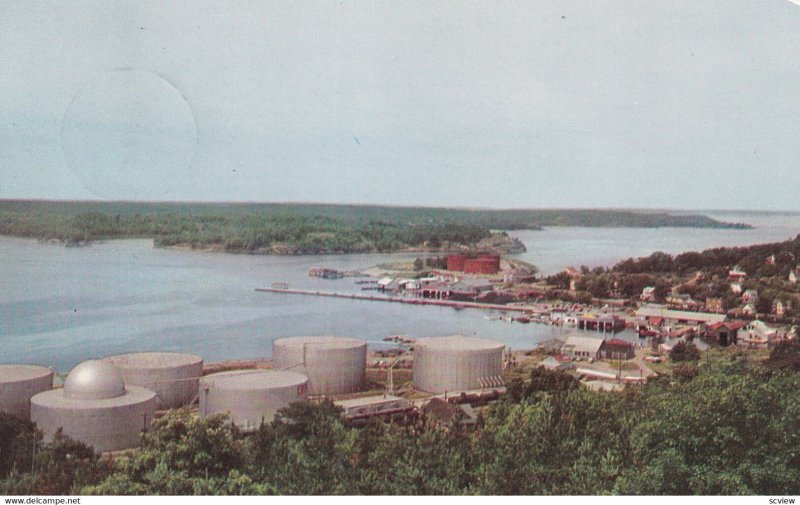 PARRY SOUND, Ontario, Canada, PU-1957; View Of The Harbour