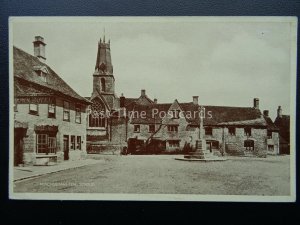 Gloucestershire MINCHINHAMPTON Stroud CROWN HOTEL c1934 Postcard by Valentine