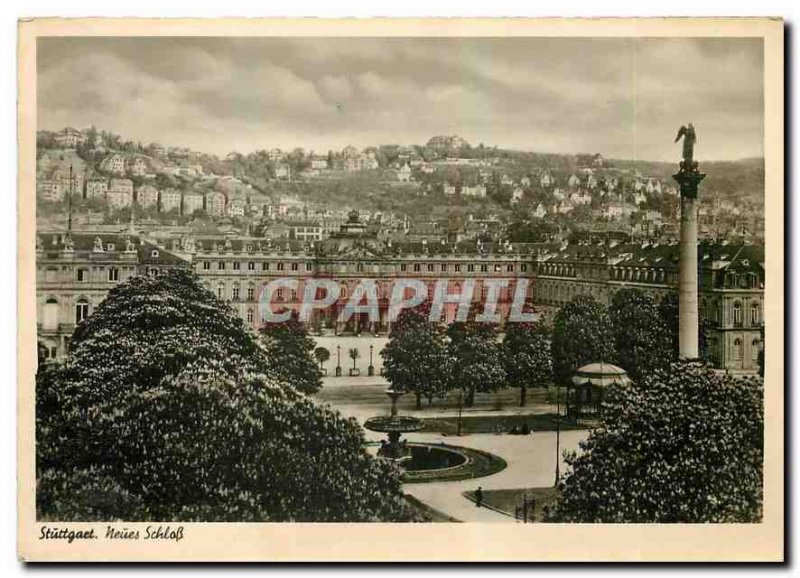 Modern Postcard Stuttgart Neues Schloss