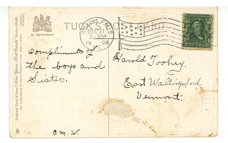 Greeting - New Year       (Tuck Series 139)