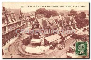 Postcard From Old Deauville I'Ecluse Streets And Desire Le Hoc To The Casino