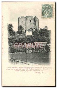 Old Postcard Etampes Tower Guinette