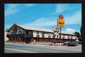 CO Alpiner Motel STEAMBOAT SPRINGS COLORADO Postcard PC