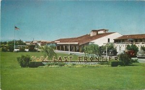 Fashion Press Hotel Las Frontier Las Vegas Nevada roadside Postcard Flag 20-5279