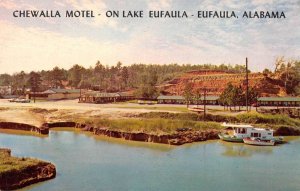 Eufaula Alabama Chewalla Hotel Scenic View Vintage Postcard AA30781