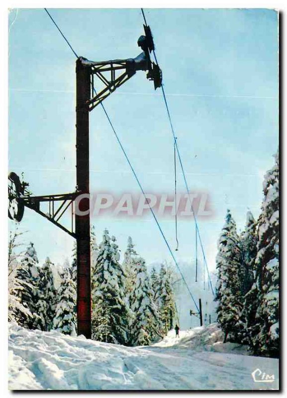 Modern Postcard La Bresse (Vosges) Ski Center Supervallee alt 1000m