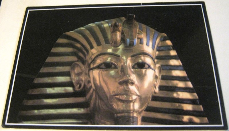 Egypt the golden mask of Tutankhamoun 41050 - posted