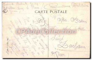 Postcard Old Ancy Le Franc Castle Avenue Du