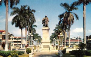 Statue of Christopher Columbus Colon Panama Unused 