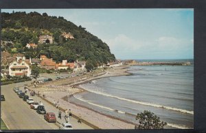 Somerset Postcard - Esplanade & North Hill, Minehead    T6323