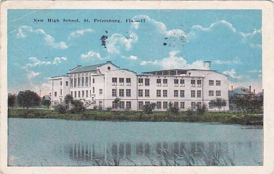 Florida Saint Petersburg New High School 1925