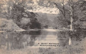 Bloomingburg New York A Quiet Retreat, Photo Print Vintage Postcard U10664
