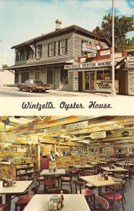 Mobile Alabama Wintzell's Oyster House Color Photochrome Vintage Postcard U4104