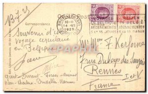 Old Postcard Brussels City Hotel