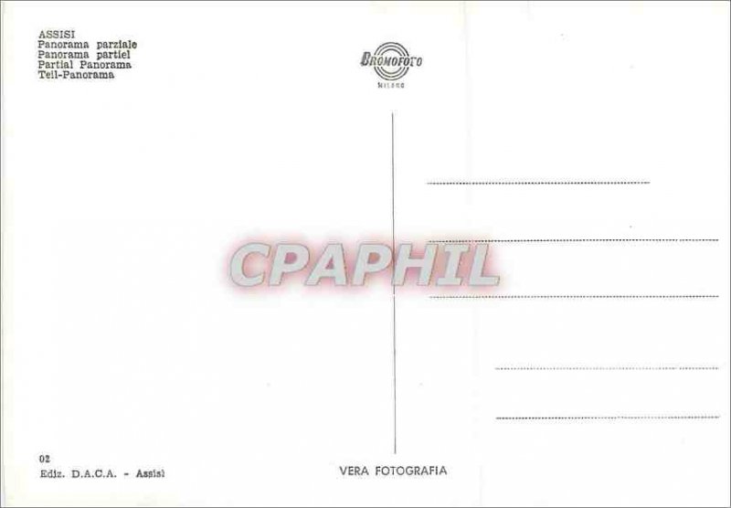 Modern Postcard Panorama Assisi Webphonebet