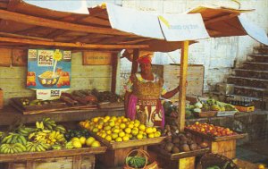 Fruit and Vegetable Stand St John's Antigua West Indies