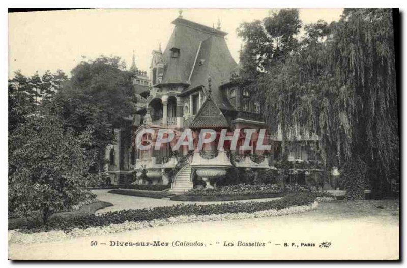 Old Postcard Dives Sur Mer Bossettes