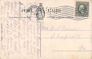 New Castle Pennsylvania K Of P Home Street View Antique Postcard K33208