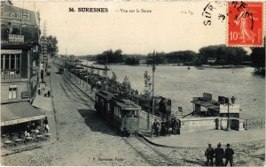 CPA Suresnes vue sur la Seine (1314816)