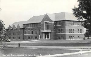 RPPC  BOZEMAN, MT   Student Union  MONTANA STATE COLLEGE  1940s Sanborn Postcard