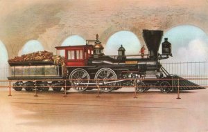 Western & Atlantic Railroad War Engine General Postcard 2R3-517