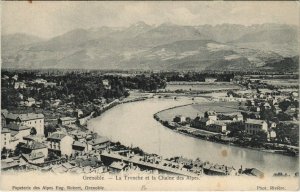 CPA GRENOBLE La Tronche et la Chaine des Alpes (685714)