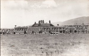 RPPC Postcard Creacion del Fuego Teotihuacan Mexico