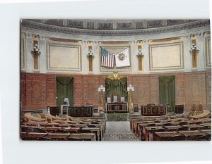 Postcard House Of Representatives, Boston, Massachusetts