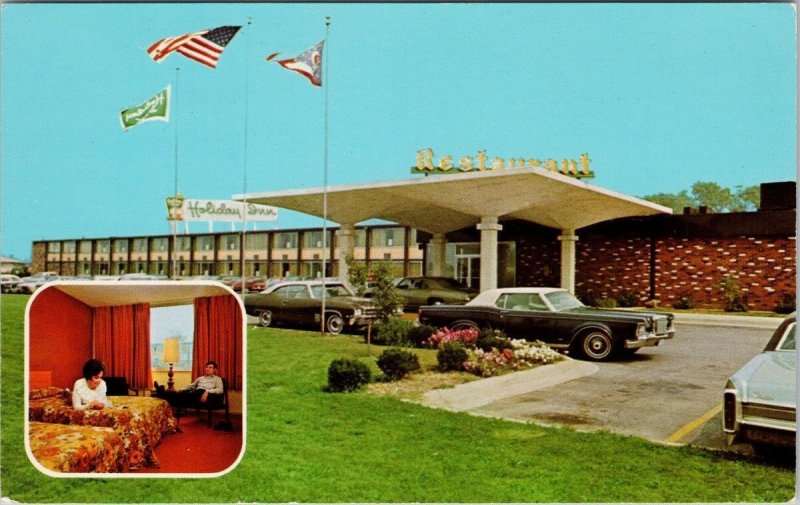 Holiday Inn Hotel Columbus OH Ohio Restaurant Advertising Unused Postcard H6