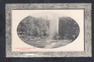 ASHLAND OREGON CHAUTAUQUA PARK SCENE PNC YREKA CALIF. VINTAGE POSTCARD