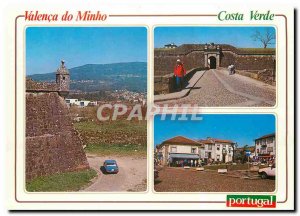 Postcard Modern Valenca do Minho Costa Verde Portugal