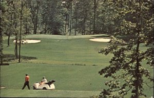 Rossmoor Maryland MD Golf Course Green 1950s-60s Vintage Postcard