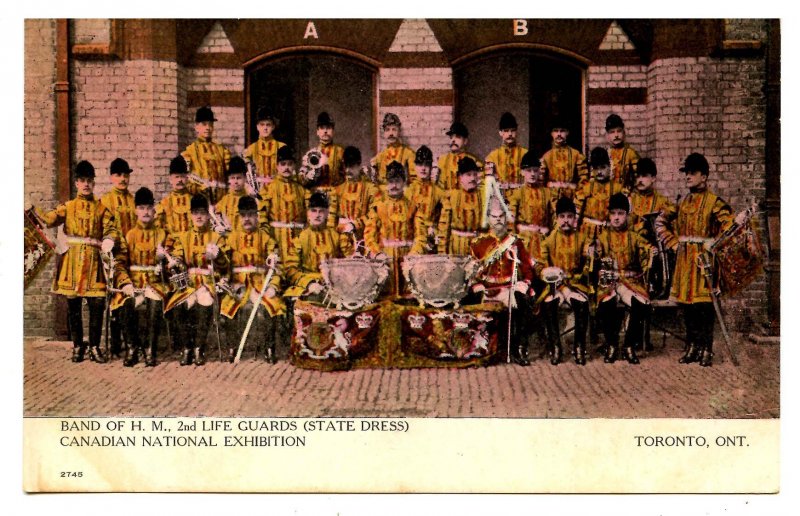 Canada - ON, Toronto. Band of Her Majesty's 2nd Life Guards, State Dress