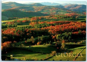 Postcard - A late afternoon in the Fall - North Georgia