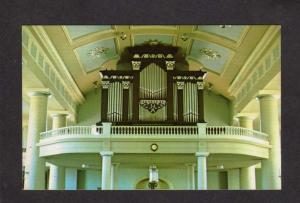 MO Pipe Organ Musical Instrument St Louis Missouri King France Church Postcard