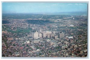 c1960 Aerial View Birds Eye Incorporated Wilmington Delaware DE Vintage Postcard 