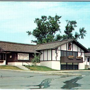 c1960s Des Moines, IA Bavarian Haus Restaurant German Chrome Photo Postcard A63