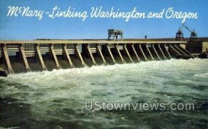 Spillway at McNary Dam - Columbia River, Oregon