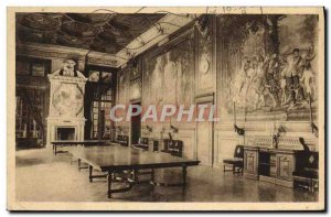 Old Postcard Chateau De Chantilly Gallery Des Cerfs