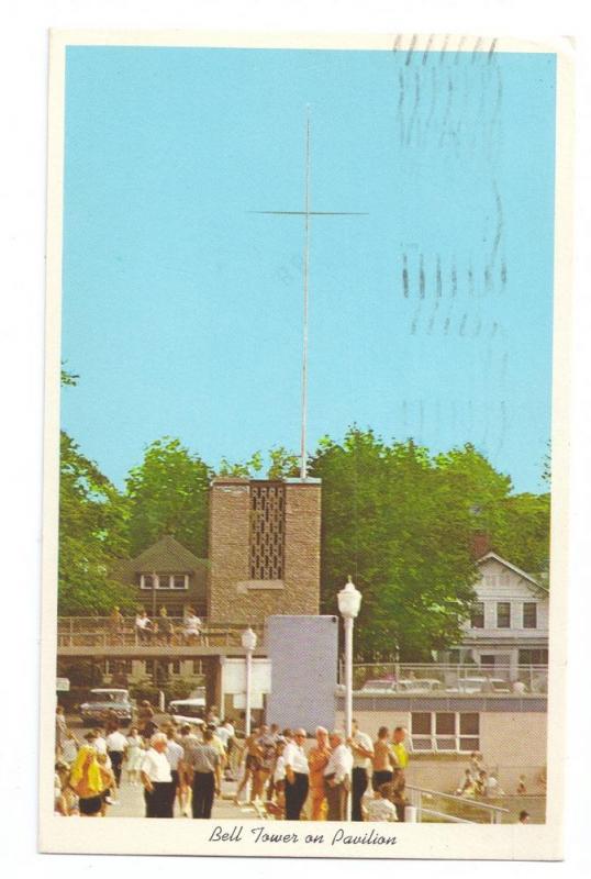 Bell Tower Pavillion Lakeside on Lake Erie Ohio 1978 Chrome