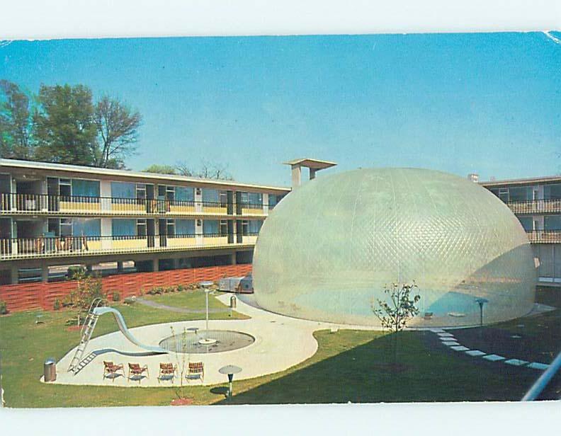 Pre-1980 MOTEL SCENE Charlotte North Carolina NC hk1918