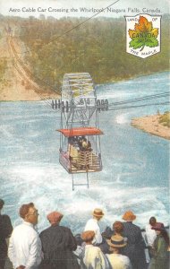 US33 postcard Canada Niagara Aero Cable car crossing the Whirlpool