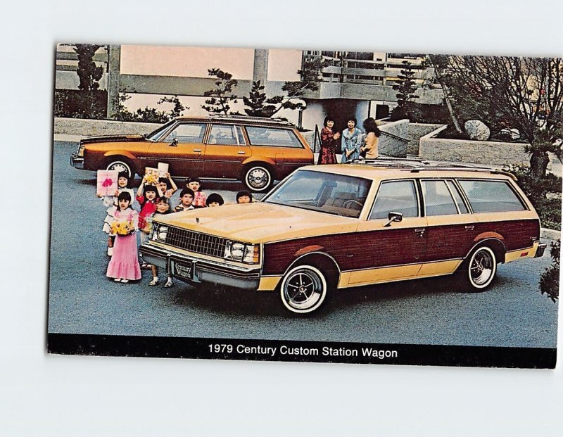 Postcard 1979 Century Custom Station Wagon Buick