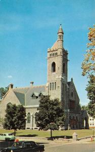 ST JOHNSBURY, VT Vermont  NORTH CONGREGATIONAL CHURCH  c1950's Chrome Postcard
