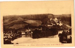 CPA LES ANDELYS - Chateau Gaillard et le PETIT-ANDELY (163505)