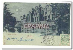 Bruges Old Postcard House Franc