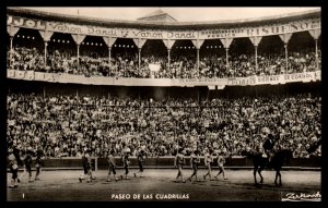 Bull Fighters Entering Stadium